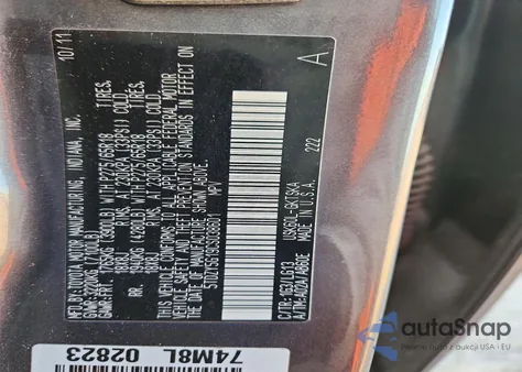 2012 Toyota Sequoia Sr5 from USA, damaged, VIN 5TDZY5G19CS038601